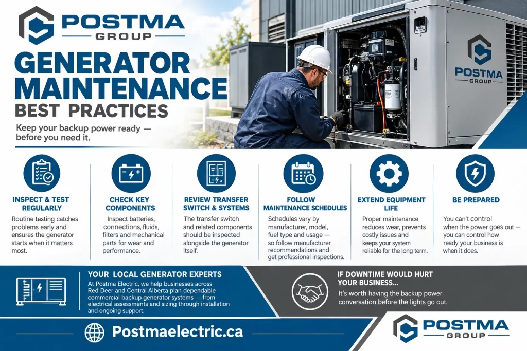 Generator Maintenance Best Practices